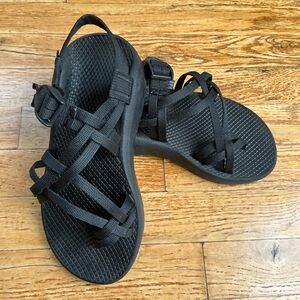 Chaco Women's Black Strappy Sandals